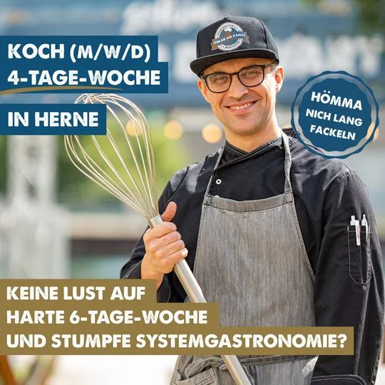 Recruiting Anzeige Koch (m/w/d) auf Instagram